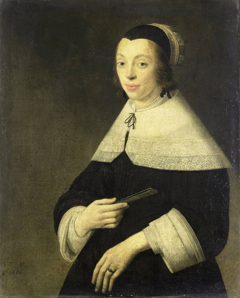 Portrait d'une jeune femme - Antonie Palamedesz