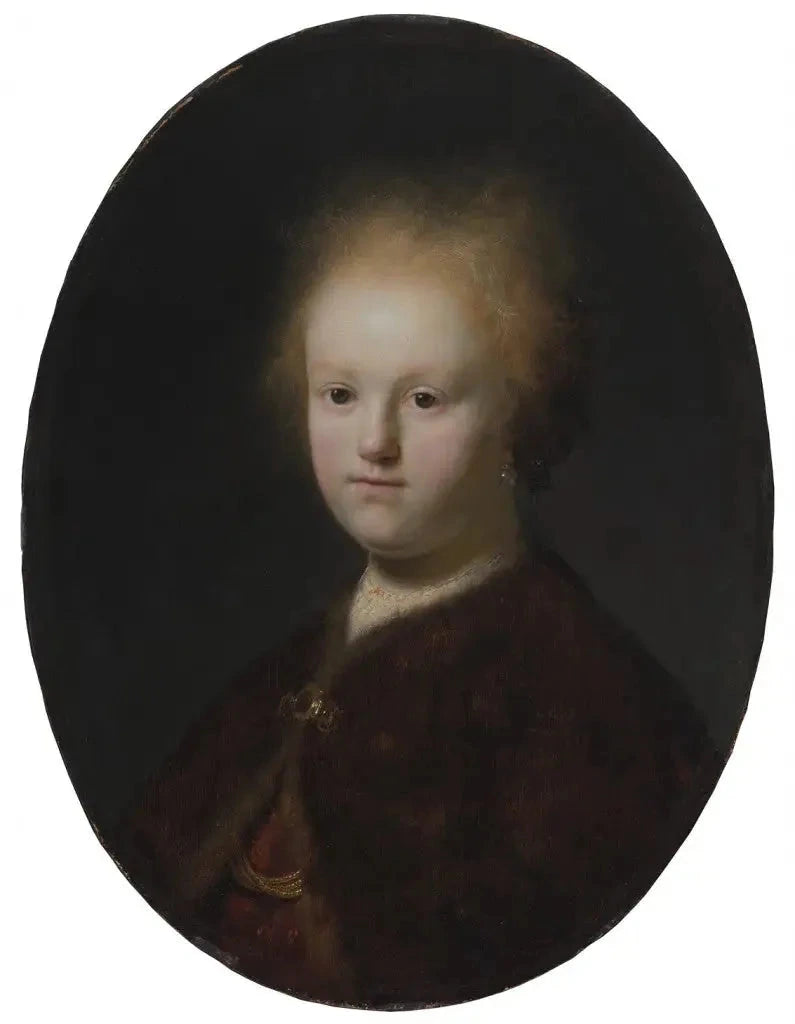 La sorella di Rembrandt, o Ritratto di una giovane ragazza - Rembrandt