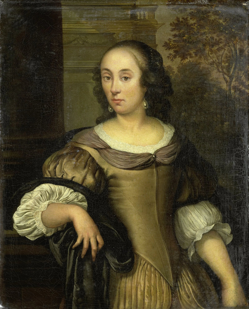 Portrait d'une jeune femme - Eglon van der Neer
