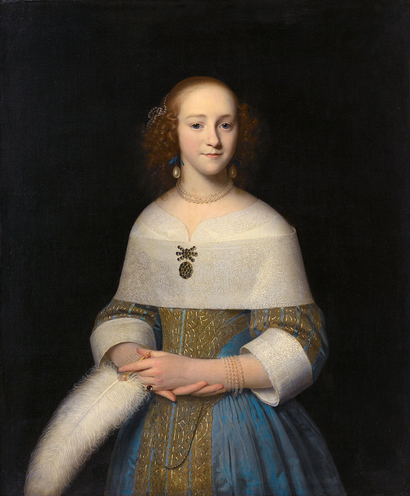 Portrait d'une jeune femme - Isaac Luttichuys
