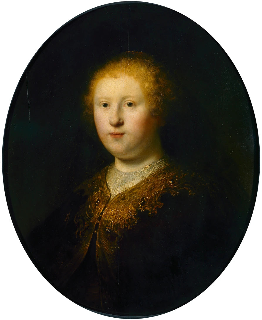 Portrait d’une jeune femme — suiveur de Rembrandt, 1632, Pinacoteca di Brera