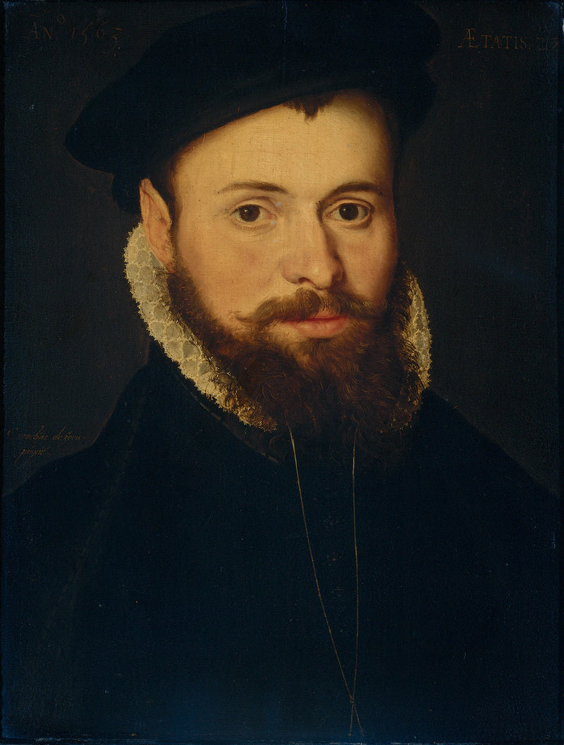 Portrait d'un jeune homme - Cornelis de Zeeuw