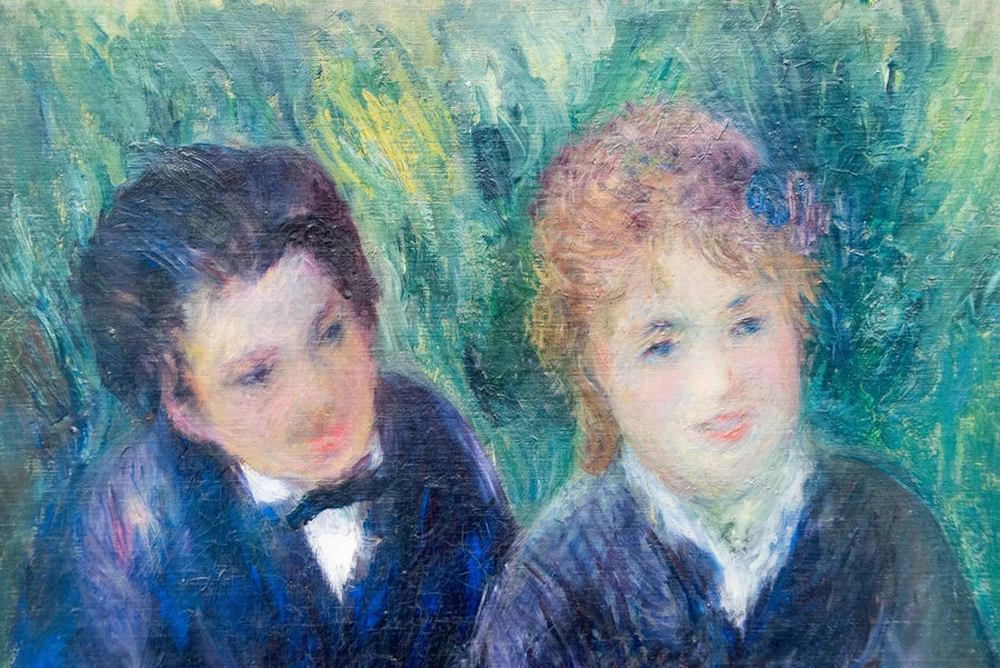 Ritratto di un giovane uomo e di una giovane donna - Pierre-Auguste Renoir