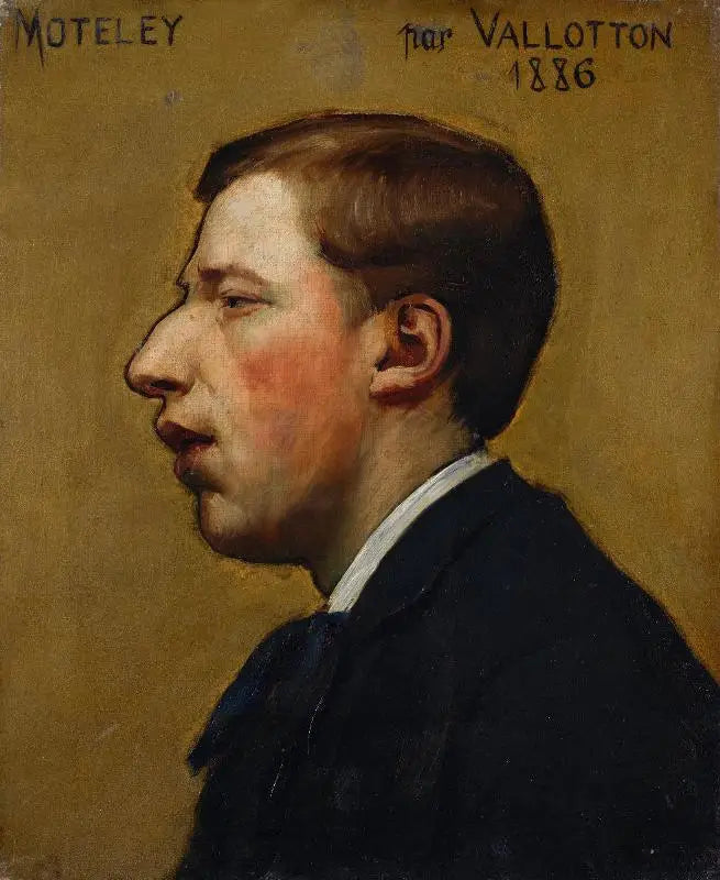 Ritratto di Jules Moteley - Félix Vallotton