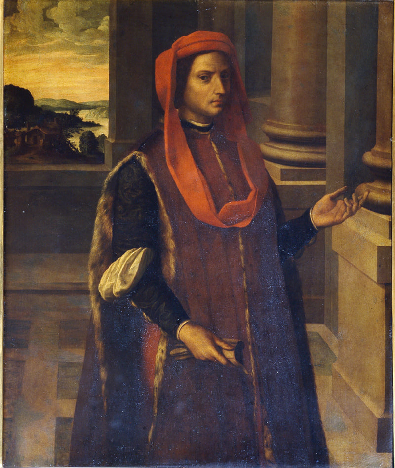 Portrait de Laurent de Médicis l'Ancien - Alessandro Allori