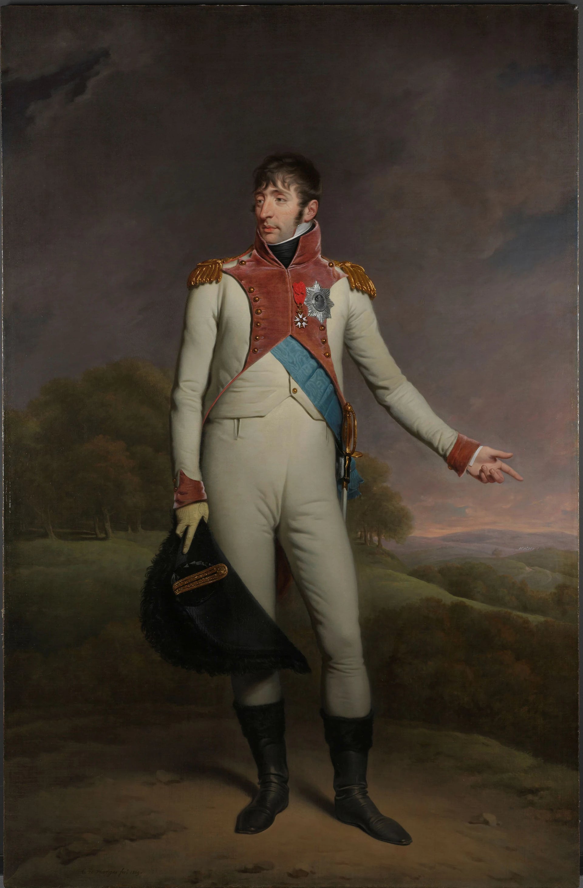 Portrait de Louis Napoléon, roi de Hollande - Charles Howard Hodges