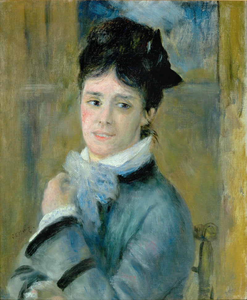Ritratto di Madame Claude Monet - Pierre-Auguste Renoir