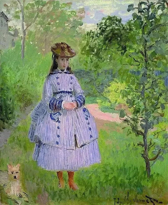 Ritratto di Mademoiselle Bonnet W283 - Claude Monet