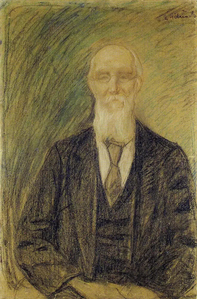 Ritratto maschile. Signor von R. - Edvard Munch
