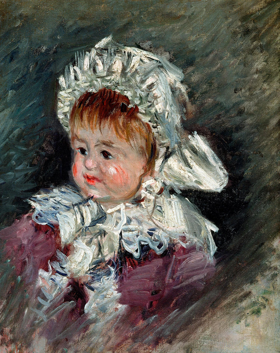 Ritratto di Michel Monet baby W504 - Claude Monet