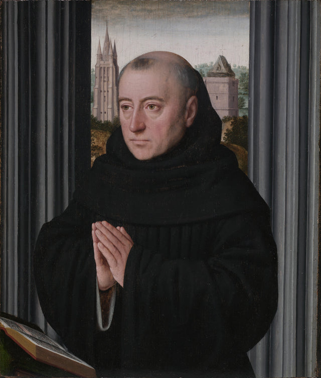 Portrait d'un moine - Gerard David