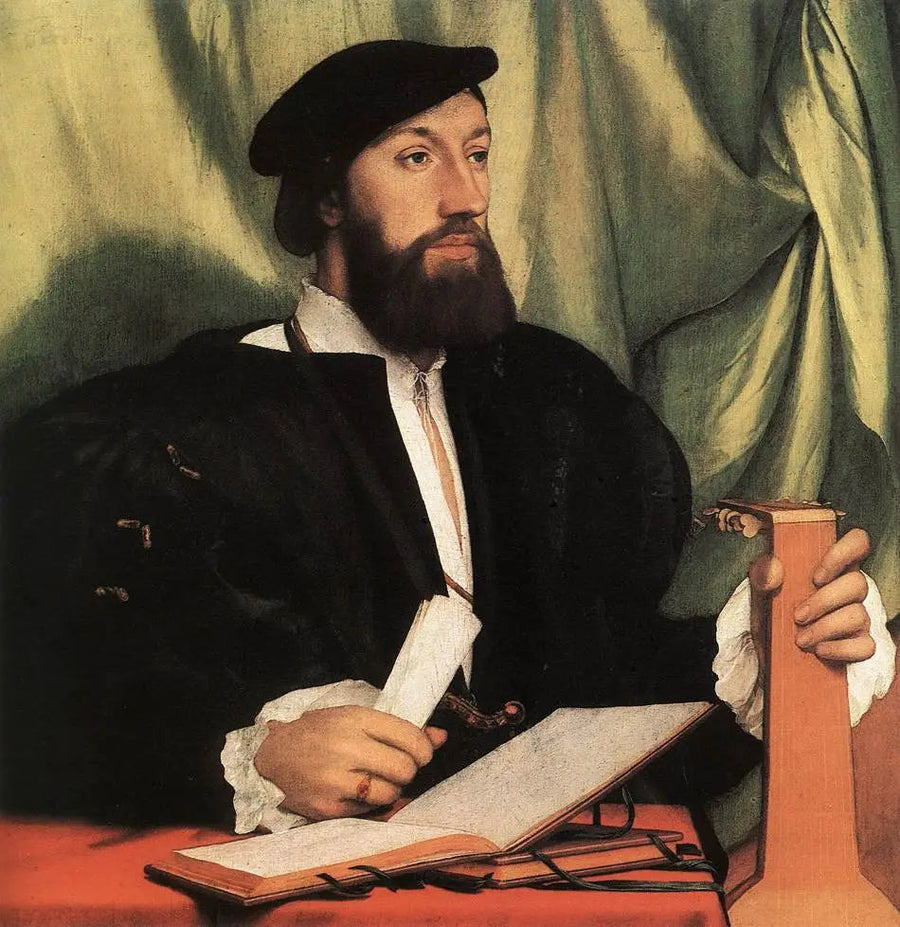 Ritratto di un uomo con un liuto - Hans Holbein le Jeune