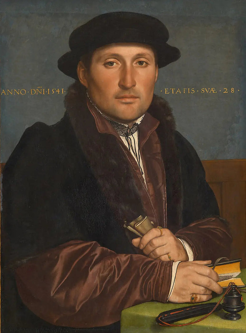 Ritratto di un giovane mercante - Hans Holbein il Giovane