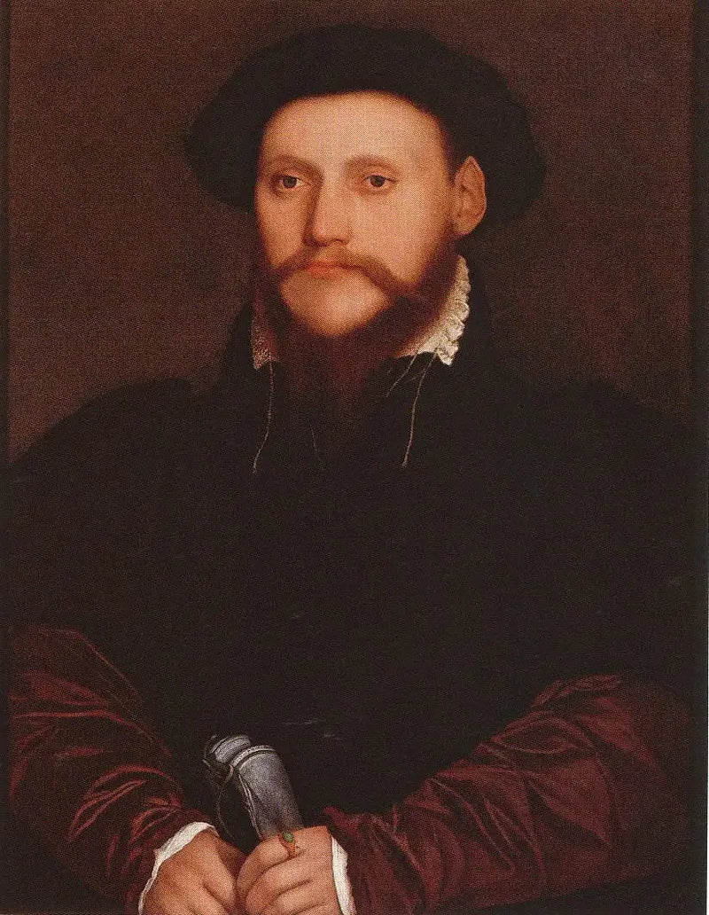 Ritratto di un gentiluomo sconosciuto - Hans Holbein il Giovane