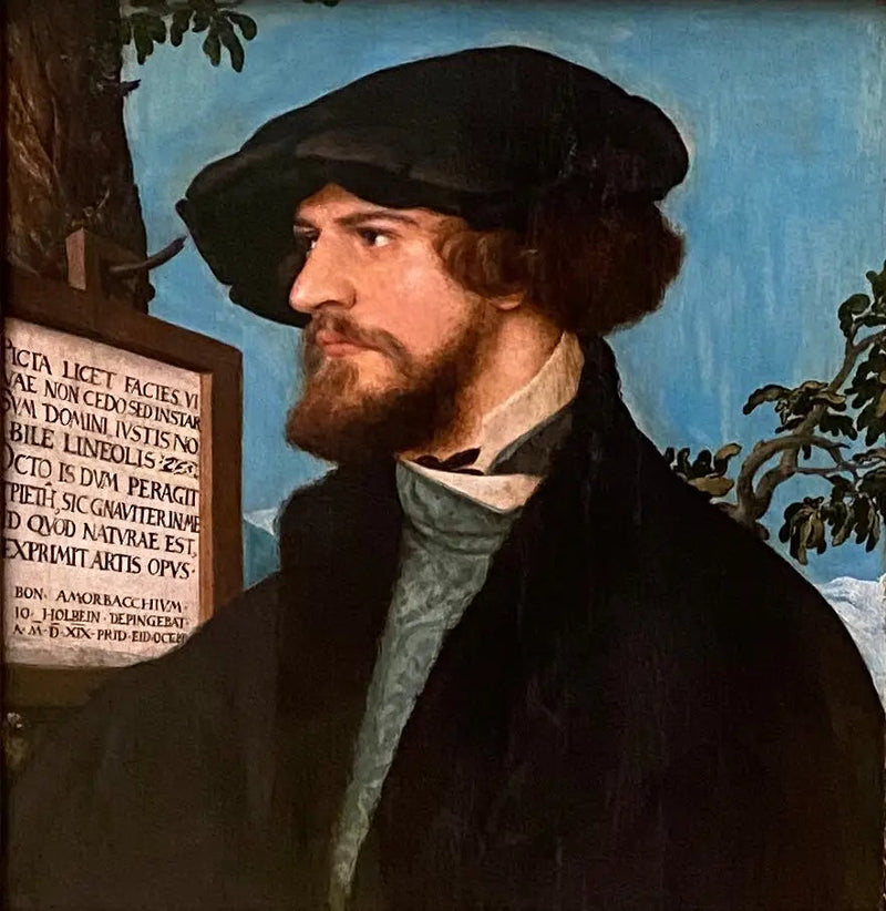 Ritratto di Bonifacius Amerbach - Hans Holbein il Giovane