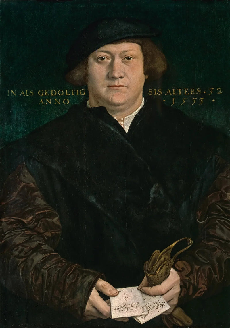 Ritratto di Cyriacus Kale - Hans Holbein il Giovane