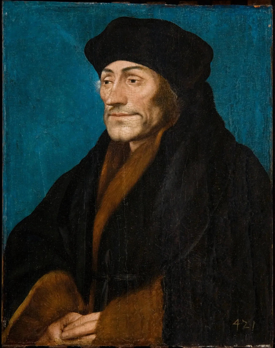 Ritratto di Erasmo da Rotterdam - Hans Holbein il Giovane