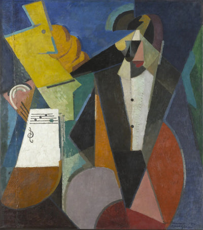 Portrait of Igor Stravinsky - Albert Gleizes - Alpha Reproduction