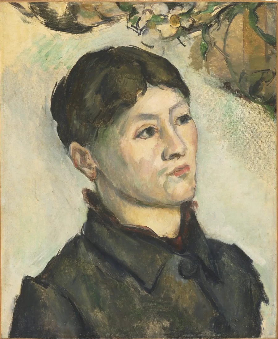 Ritratto di Madame Cézanne - Paul Cézanne
