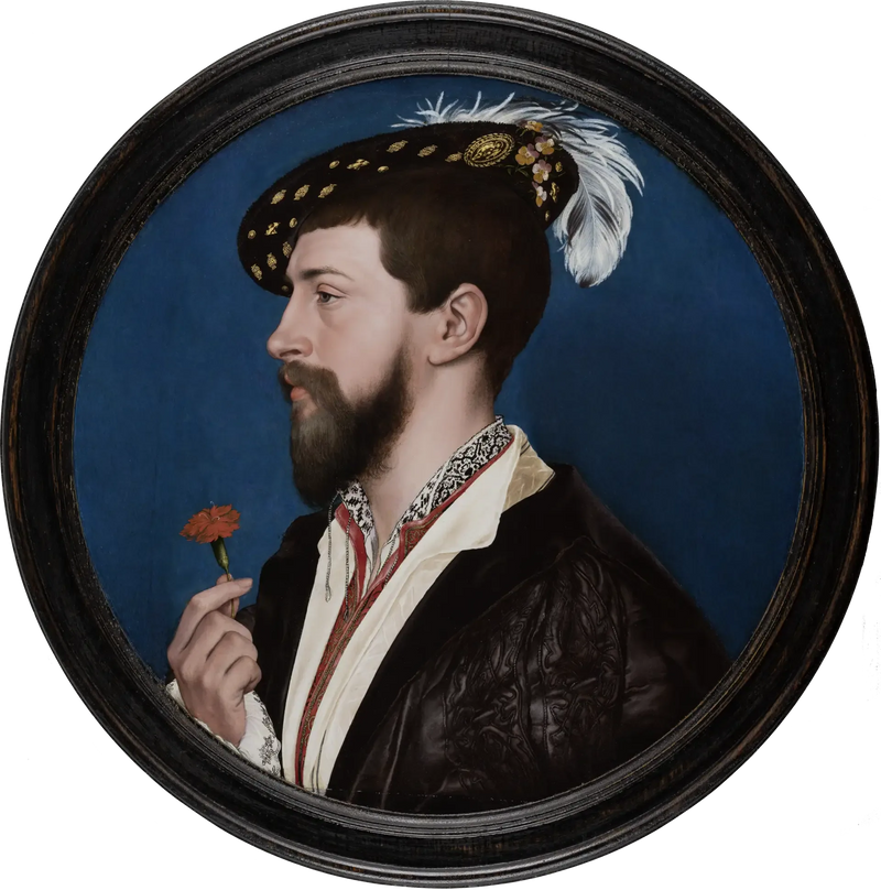 Ritratto di Simon George del Cornwall - Hans Holbein il Giovane