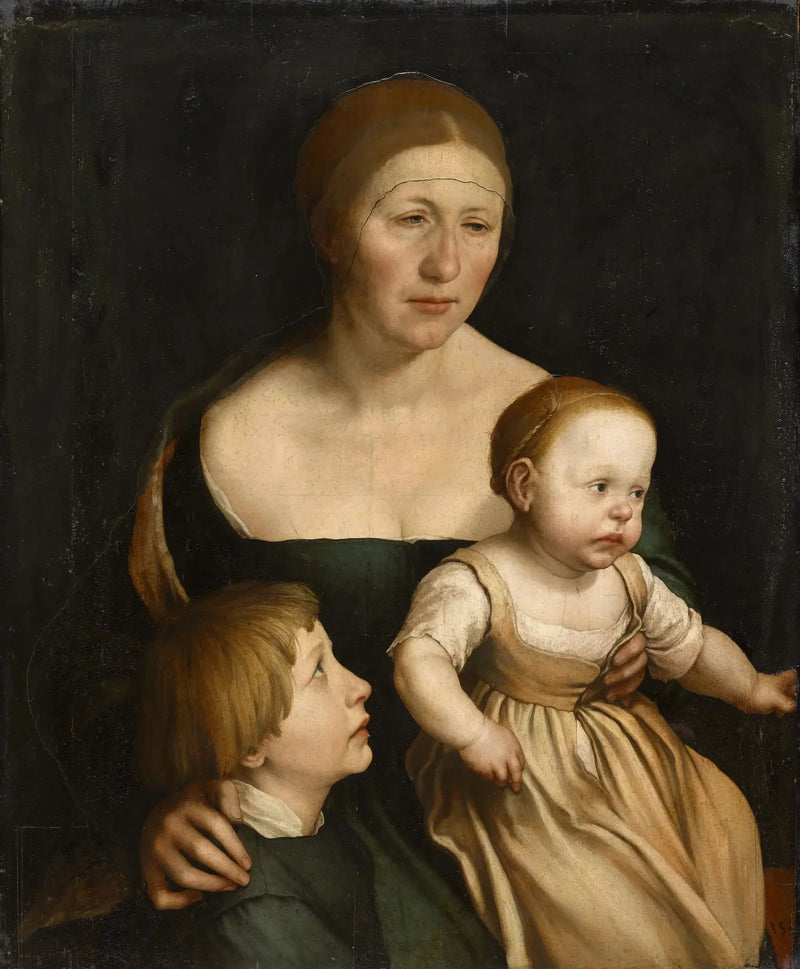 Ritratto della famiglia dell'artista - Hans Holbein il Giovane