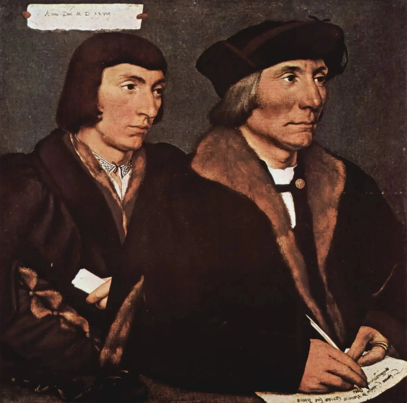 Ritratto di Thomas Godsalve e suo figlio John - Hans Holbein il Giovane