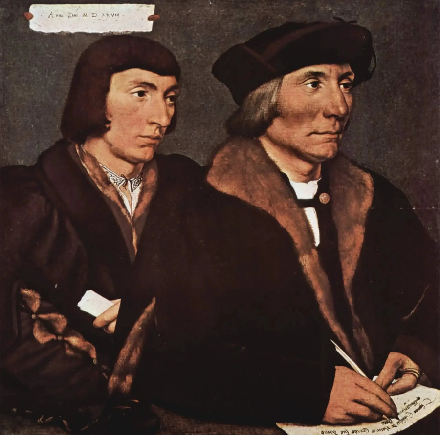 Ritratto di Thomas Godsalve e suo figlio John - Hans Holbein il Giovane