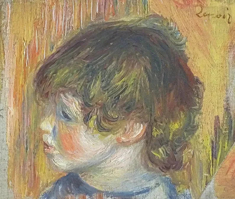 Ritratto di Pierre Renoir - Pierre-Auguste Renoir
