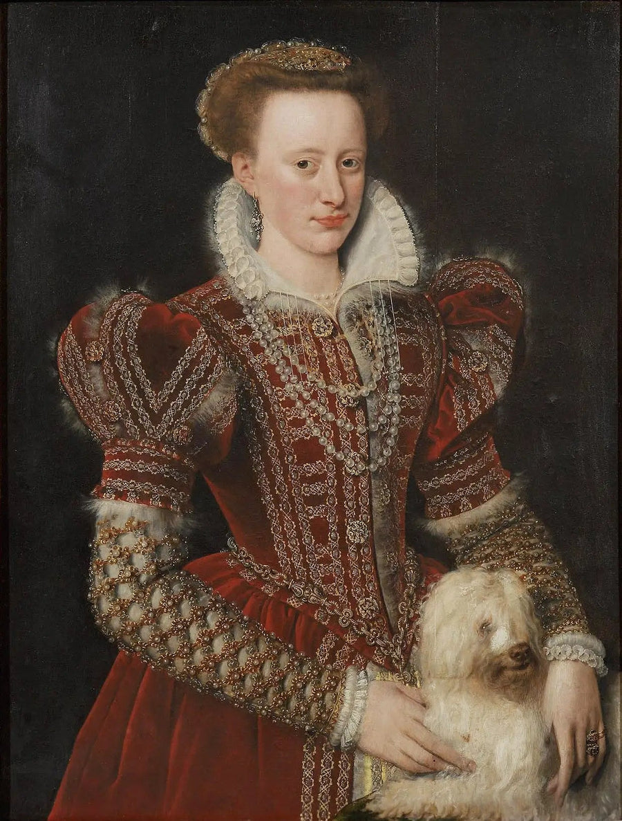 Ritratto presunto di Margherita di Francia (1553-1615) - François Clouet