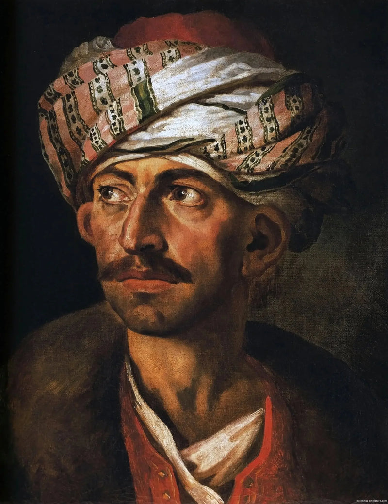 Ritratto presuntivo di Mustapha - Théodore Géricault