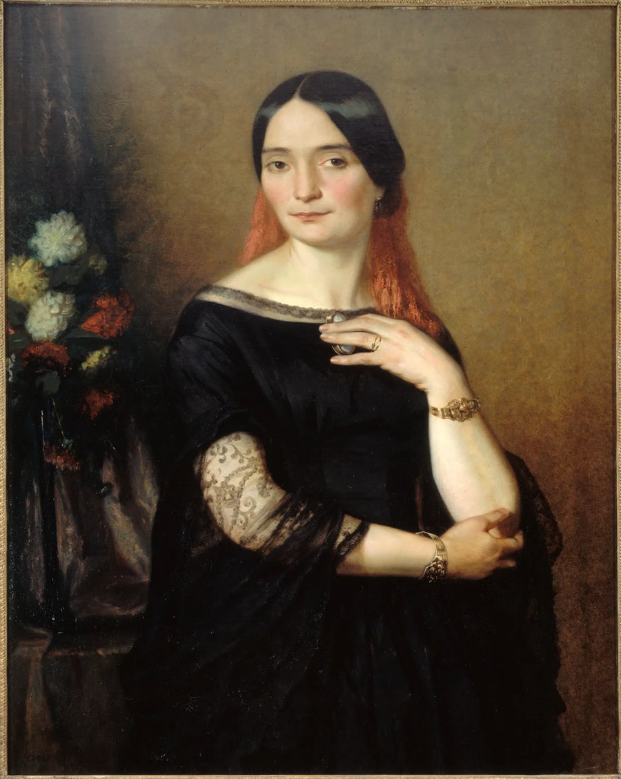 Ritratto presumibile di Mademoiselle Mars - Ary Scheffer