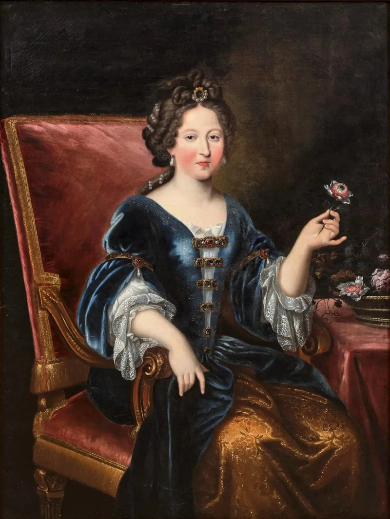 Ritratto presunto di Maria Luisa d'Orléans - Pierre Mignard