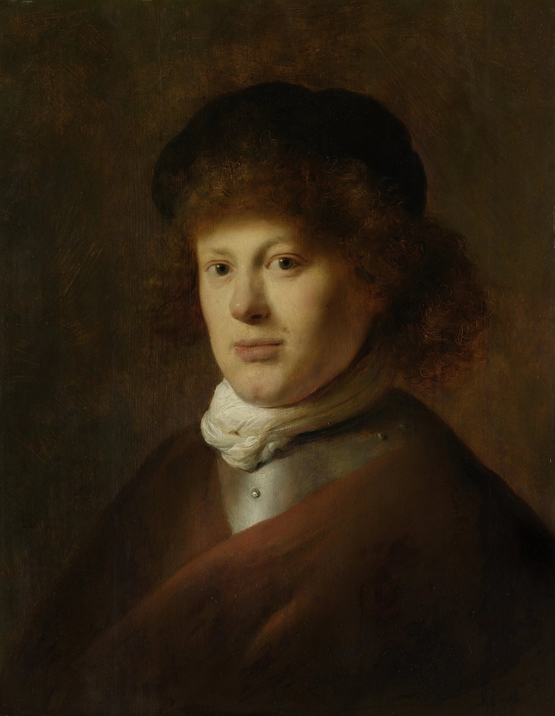 Portrait de Rembrandt Harmensz van Rijn - Jan Lievens