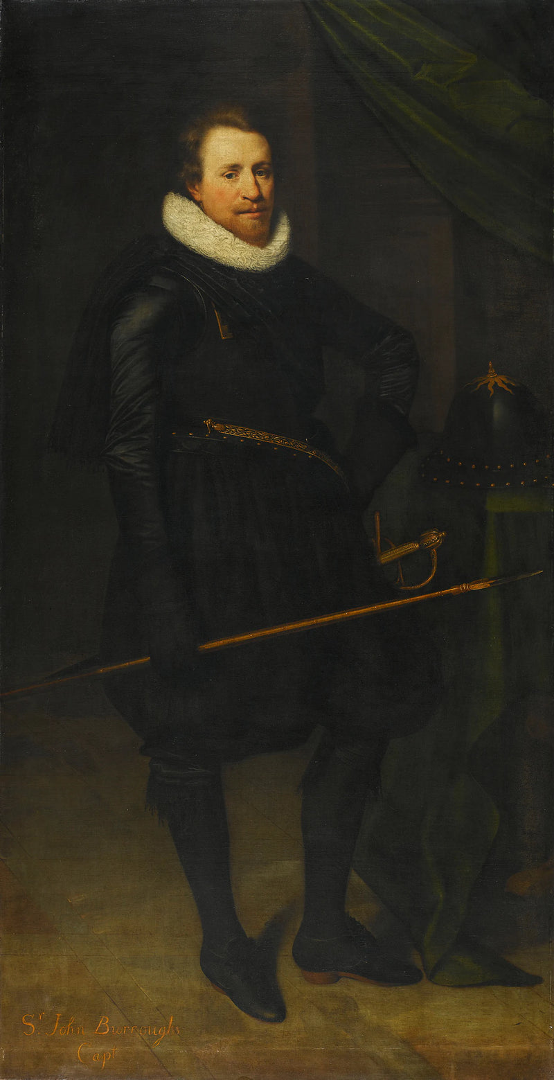 Portrait de Sir John Burroughs (1587-1627) - Jan van Ravesteyn
