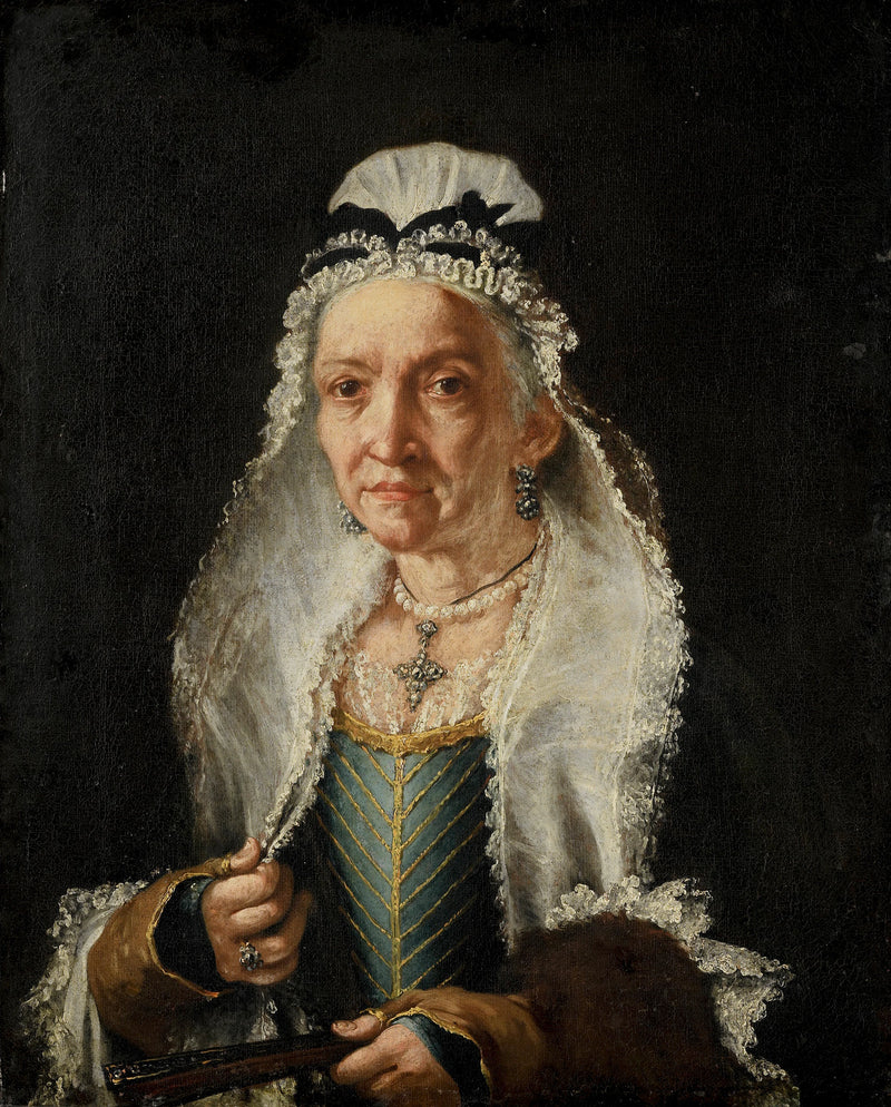 Portrait d'une vieille dame - Fra Galgario