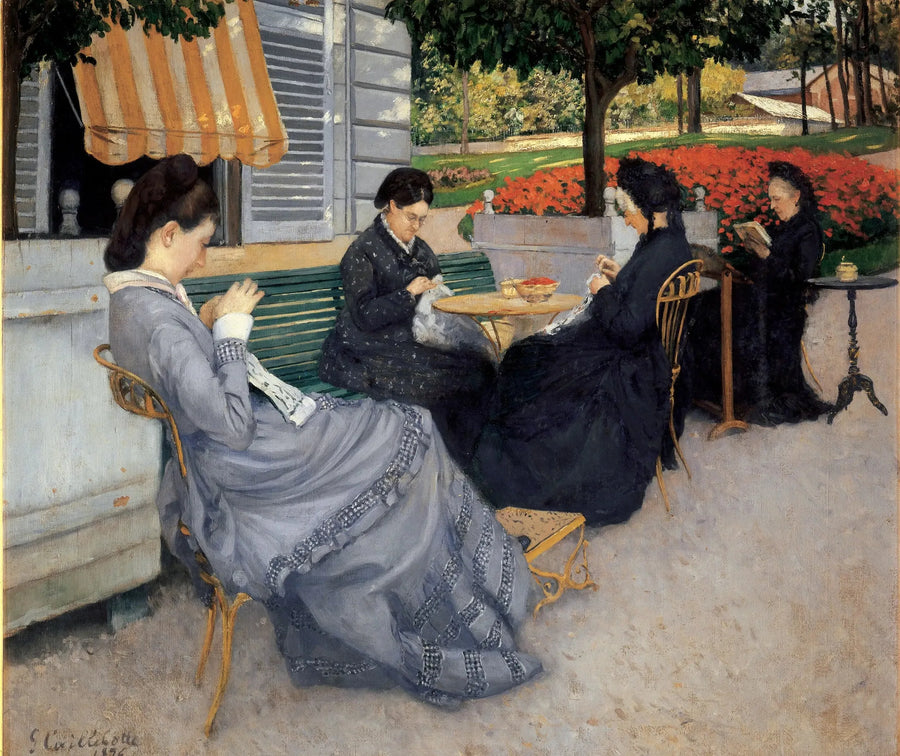 Ritratti in campagna - Gustave Caillebotte
