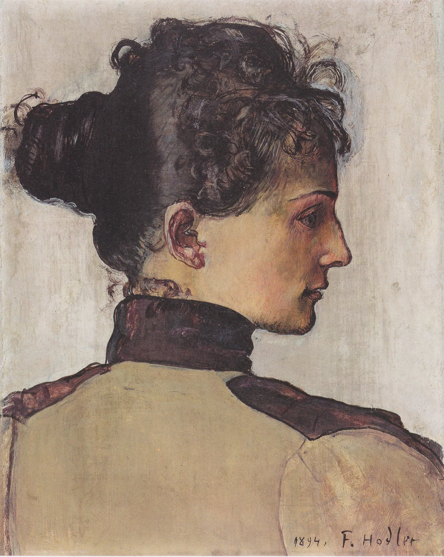 Ritratto di Berthe Jacques - Ferdinand Hodler