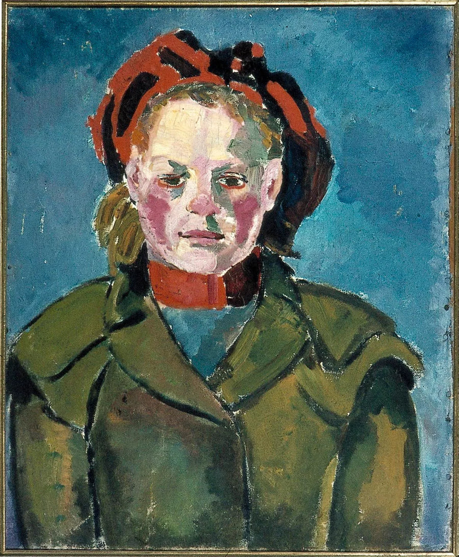 Portret van een meisje - Theo van Doesburg