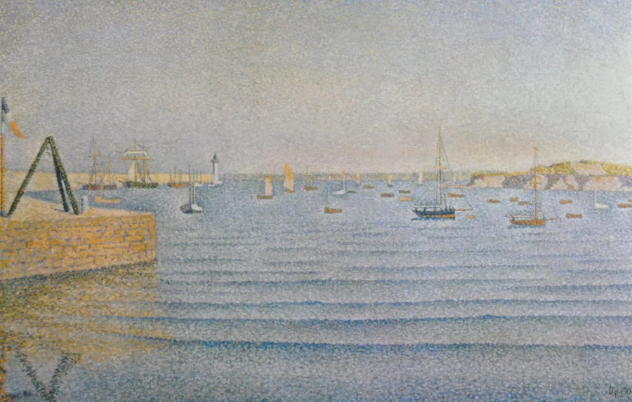 Portrieux. La Mareggiata - Paul Signac