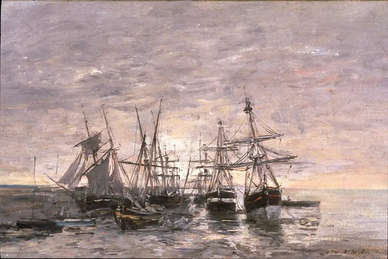Portrieux - Bassa marea - Eugène Boudin