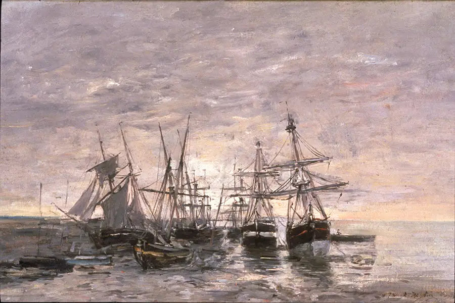 Portrieux - Bassa marea - Eugène Boudin