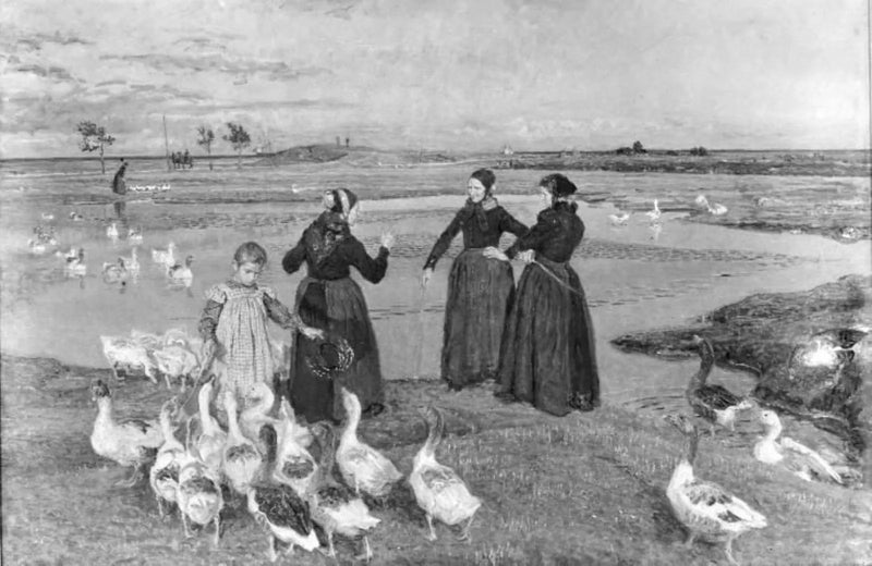 Per il resto non lo farò. Dragär. Koner, Lille Pige e Gäs ved Stranden - Viggo Johansen