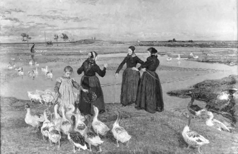 Per il resto non lo farò. Dragär. Koner, Lille Pige e Gäs ved Stranden - Viggo Johansen