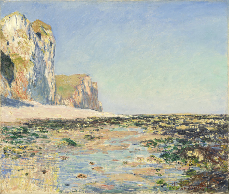 Mare e scogliere di Pourville al mattino W787 - Claude Monet
