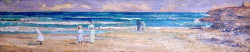 Praia con figure - Eliseu Visconti