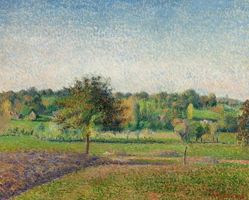 Prateria a Éragny - Camille Pissarro