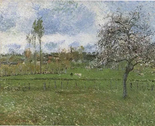 Prateria di Eragny - Camille Pissarro