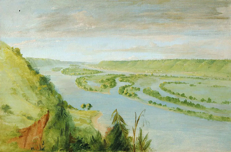 Prairie du Chien, guarnigione degli Stati Uniti - George Catlin