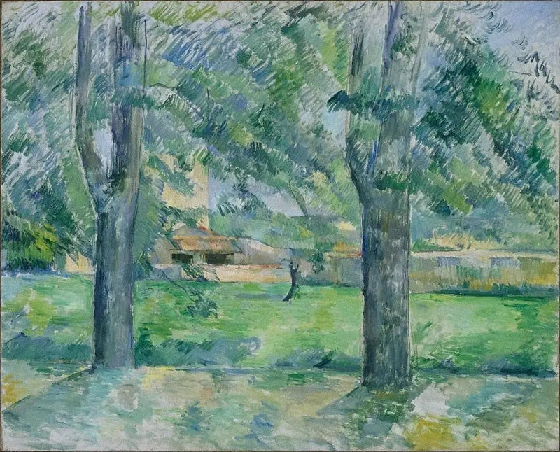 Prateria e fattoria del Jas de Bouffan - Paul Cézanne
