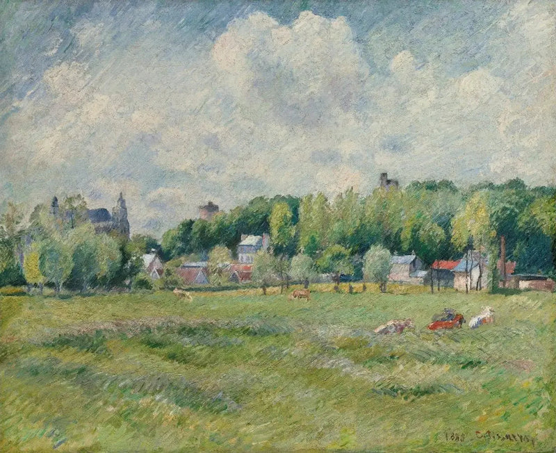 Praterie a Gisors - Camille Pissarro